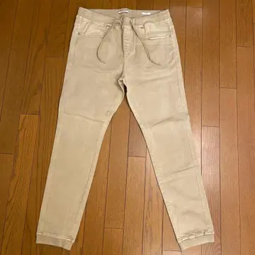 BAYFLOW 베이지 조거 팬츠 조정 가능 사이즈 4 새상품급