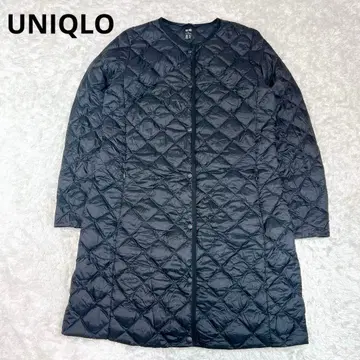 새상품급 유니클로 울트라 라이트 다운 컴팩트 코트 블랙 L