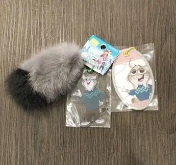 주토피아2 파우버트 꼬리 달린 키링 플라이트 택 ZOOTOPIA