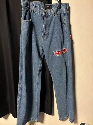 rassvet 자수 로고 데님