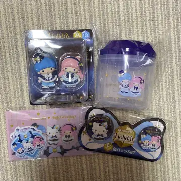 해피 복권 산리오 키키라라 4점 세트