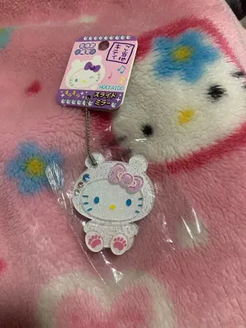 홋카이도 한정 지역 한정 헬로키티 키라키라 슬라이드 거울