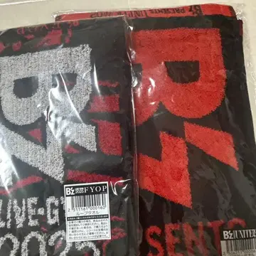 2장 B'z LIVE 2025 FYOP 루프 타월 & UNITE 머플러