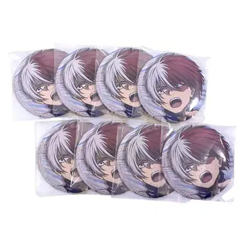 히로아카 토도로키 쇼토 캔뱃지 8개 세트