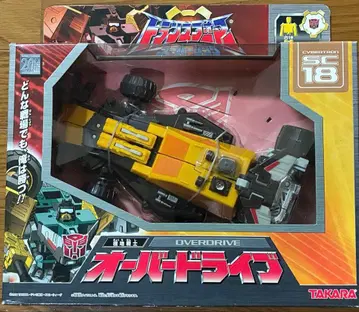 트랜스포머 슈퍼 링크 오버 드라이브 타카라 새상품 SC-18