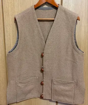 25AW HERILL Cashmere Linen Chimayo Vest