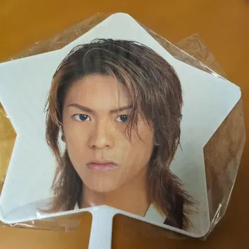 별 모양 부채 남성 얼굴 사진 오카 60