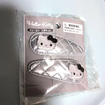 [ 새상품 ] Hello Kitty 헤어 클립 2개 세트 슬리핑 헤어핀
