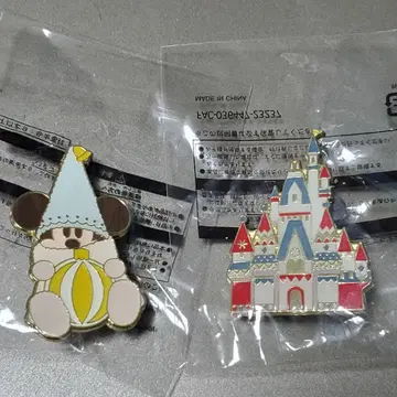 디즈니 게임 경품 핀 배지 크리스마스 세트