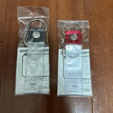 은색 테이프 키링 타워 레코드 최애 컬러 굿즈