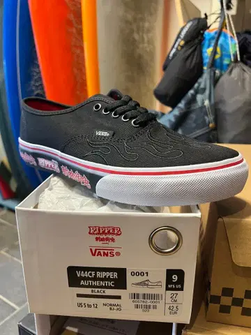 VANS V44CF Ripper Authentic 블랙 9