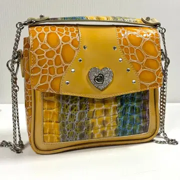 [미사용품] 미켈란젤로 체인 숄더백 정가 89,000엔