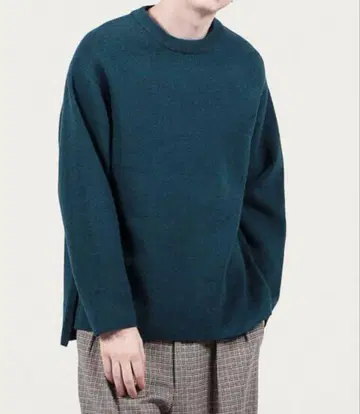 TOMORROWLAND tricot 울 나일론 밀라노 리브 크루넥 S