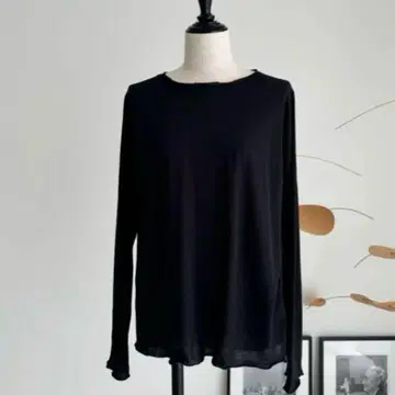 argue SOFY LONG T-SHIRTS /BLACK