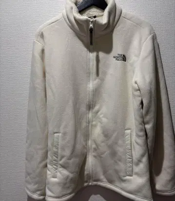 THE NORTH FACE 플리스 자켓 L 화이트