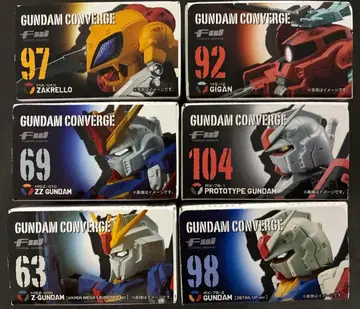 [ 미개봉 ] 건담 컨버전스 6종 세트 (메이저 건담 외)