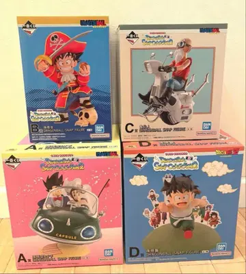 제일복권 드래곤볼 SNAP COLLECTION2 A~D상 4체 세트