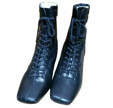 ORiental TRaffic 레이스업 스트레치 미들 부츠/M 사이즈