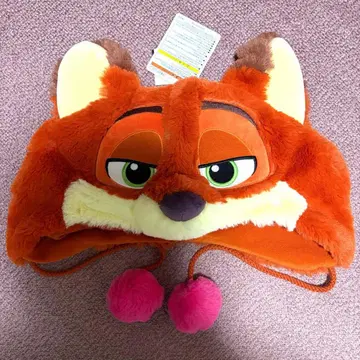 닉 주토피아 팬캡 모자 디즈니 리조트 여우