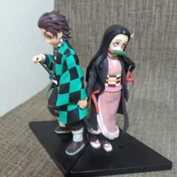 카마도 탄지로와 카마도 네즈코 피규어 귀멸의 칼날