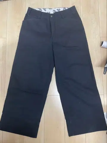 BEN DAVIS 블랙 워크 팬츠 32 고릴라 컷