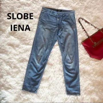 SLOBE IENA 슬로브 이에나 LE 데님 팬츠 블루