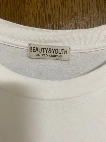 BEAUTY&YOUTH 화이트 긴팔 T셔츠 M