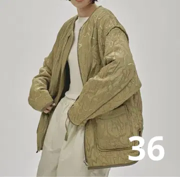 자카드 파이핑 블루종 36 사이즈