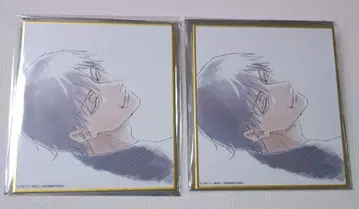 주술회전전 회옥옥절 미니 색지 후시구로 토우지 2장