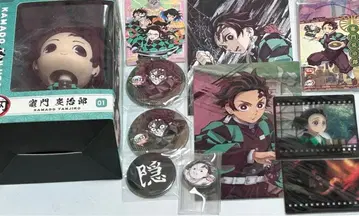 귀멸의 칼날 카마도 탄지로 외 굿즈 세트