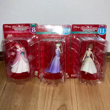 디즈니 크리스마스 오너먼트 복권 2025 아리엘 엘사 안나 3종 세트
