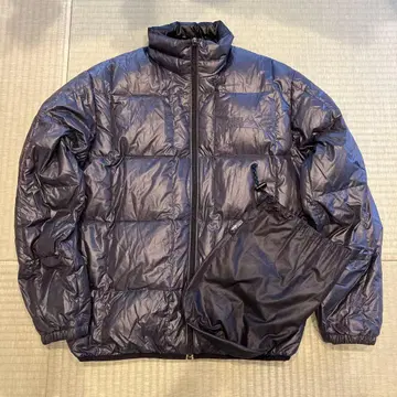 FIRST DOWN 블랙 다운 자켓 M 수납 봉투 포함