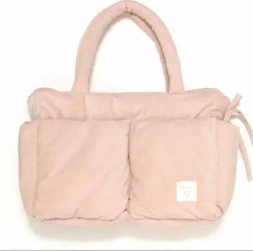 andmary Mary 퀼팅 스웨이드 백 핑크