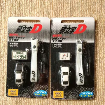 이니셜D 핸드폰 스트랩 총 2종 세트