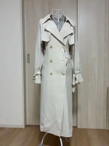 MERCURYDUO 미사용 택 포함 베이지 트렌치코트 S 사이즈