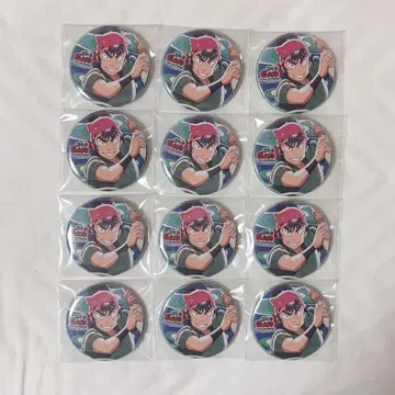 닌타마 란타로 스이파라 식만류삼랑 캔뱃지 12점