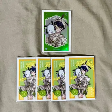 산리오 이나미 라이 사진풍 카드 세트