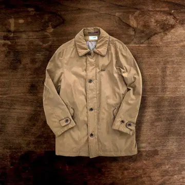 [crocodile] 나일론 솜 충전 하프 코트 밀리터리 클래식