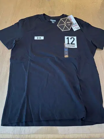 EXO SPAO 콜라보T셔츠 black