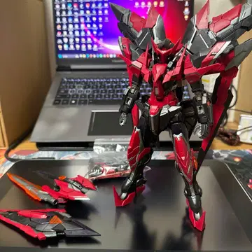 합금제 MG 건담 엑시아 다크매터 GK 디자인 모델