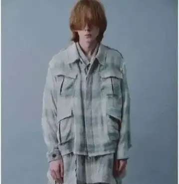 디스커버드 DISCOVERED 24SS 옴브레 체크 블루종 2