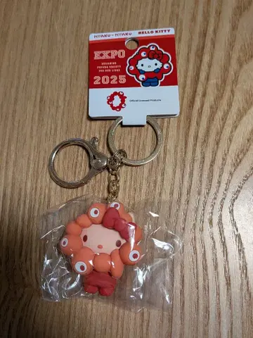 산리오 미야쿠미야쿠 마스코트 최애 컬러 키링 헬로키티