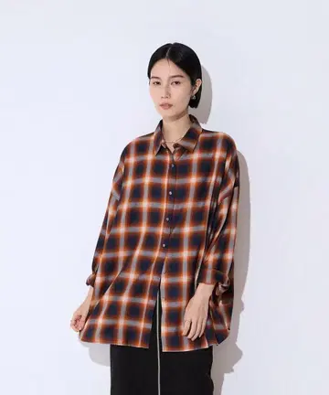 새상품 JEANASIS 인기 완판 컬러 모듬 체크 셔츠 LS