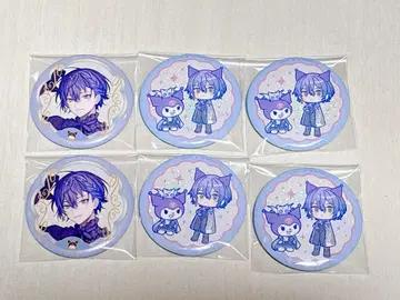 Dytica x 산리오 랜덤 반짝이 캔뱃지 코야나기 로우