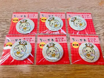 치이카와 (먼작귀) 캔 거울 토끼 6개 세트