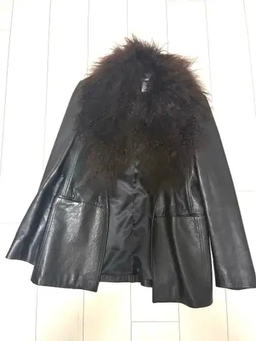 다나카란 DKNY 퍼 가죽 자켓