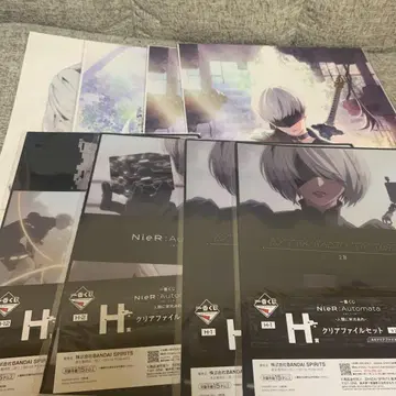 NieR: Automata 클리어 파일 클리어 포스터 세트