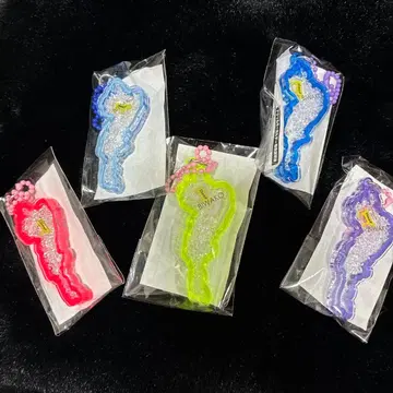 아크릴 키링 5색 세트