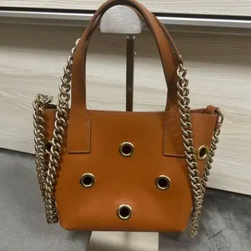 새상품급 BERGE  2way 체인 핸드백 이탈리아제