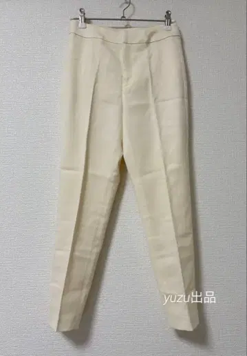 새상품 M 엠프리미어 엠즈셀렉 팬츠 바지 프티 화이트